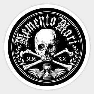 Memento Mori Coin Sticker